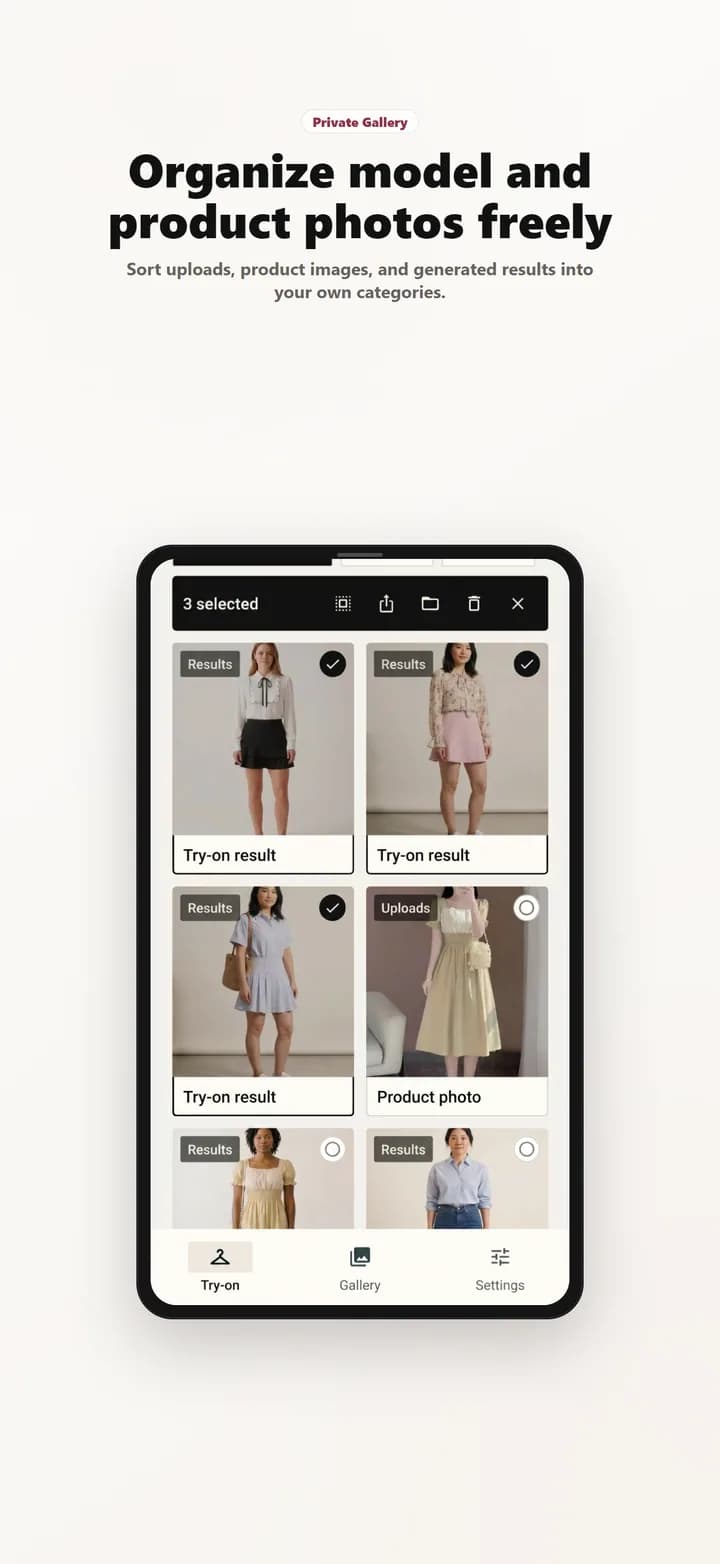 AI Outfit Shot 앱 화면 3
